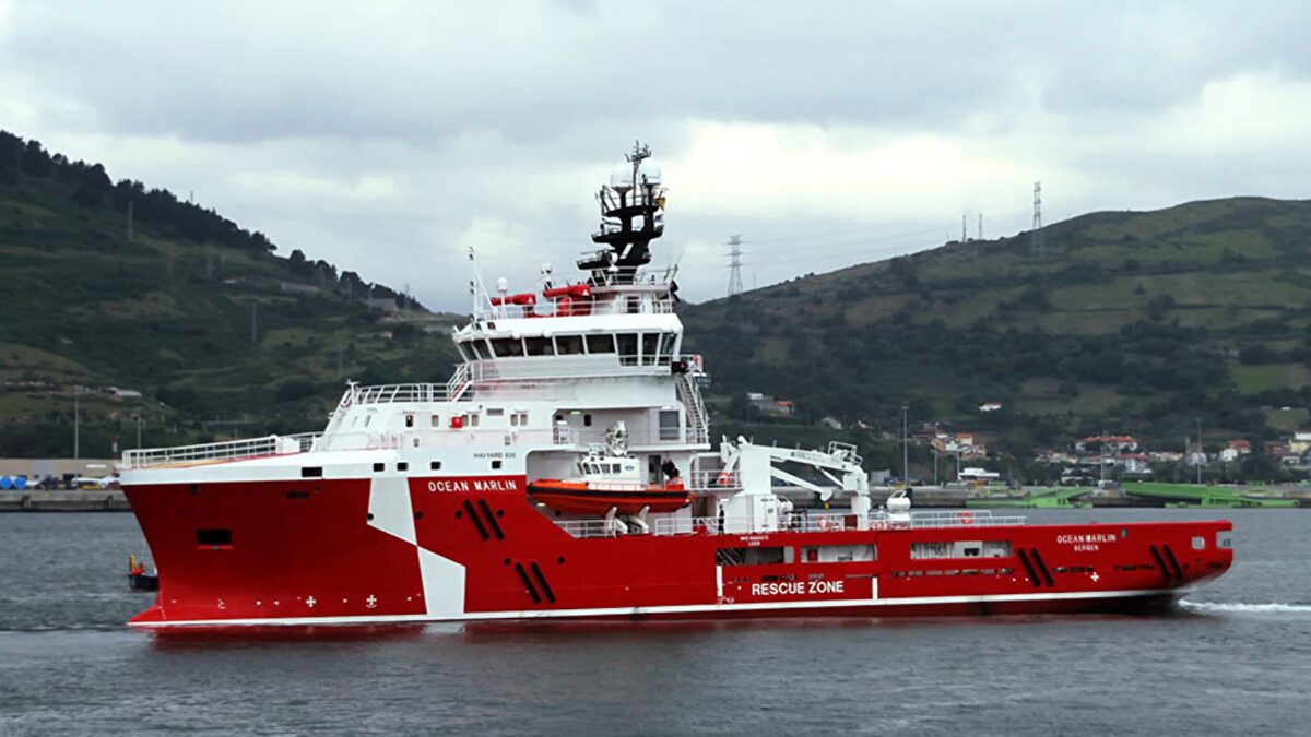 De las plataformas petrolíferas del mar del Norte a la Armada española: el Ocean Marlin será un buque multipropósito