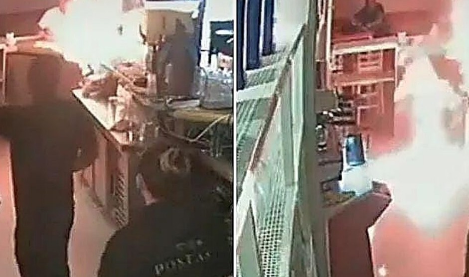 El sujeto que prendió fuego a un bar porque no tenían mayonesa para su bocata acepta tres años y medio de prisión