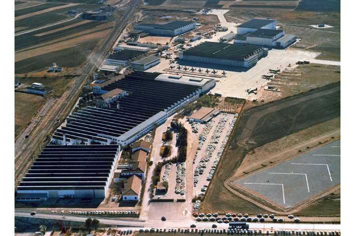 Fábrica de Airbus en Getafe (Madrid)