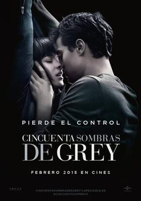 Póster Cincuenta sombras de Grey
