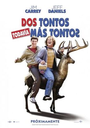 Póster Dos tontos todavía más tontos