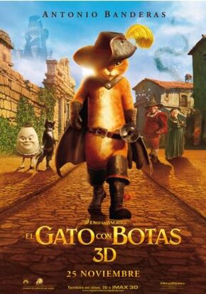 Póster El gato con botas