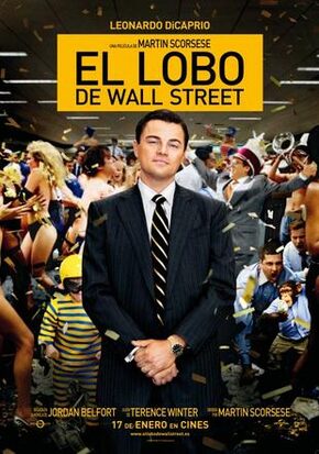Póster El lobo de Wall Street