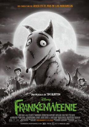Póster Frankenweenie