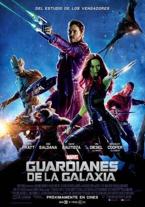 Póster Guardianes de la galaxia