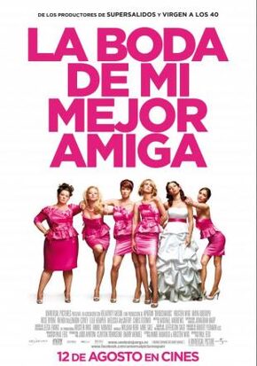 Póster La boda de mi mejor amiga