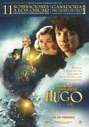 Póster La invención de Hugo