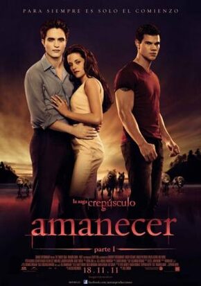 Póster La Saga Crepúsculo. Amanecer (Parte 1)