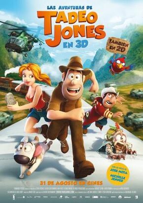Póster Las aventuras de Tadeo Jones