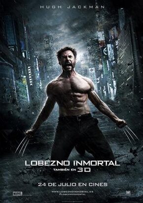 Póster Lobezno inmortal