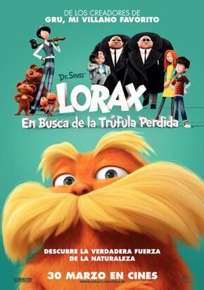 Póster Lorax, en busca de la trúfula perdida