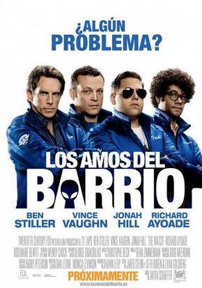 Póster Los amos del barrio