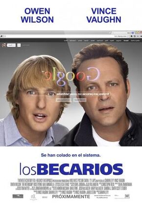 Póster Los becarios