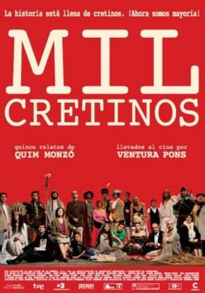Póster Mil cretinos