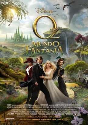 Póster Oz, un mundo de fantasía