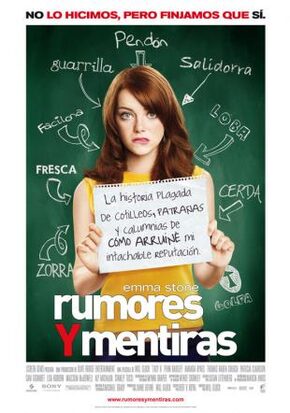 Póster Rumores y mentiras