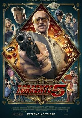 Póster Torrente 5: Operación Eurovegas