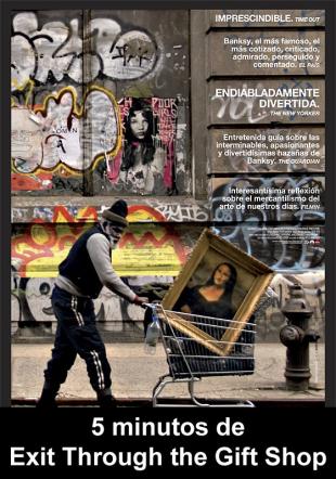 Póster 5 minutos de EXIT THROUGH THE GIFT SHOP