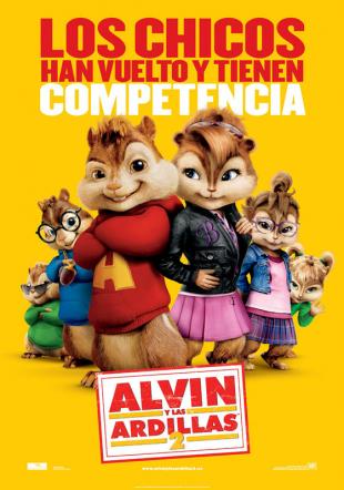 Póster Alvin y las ardillas 2