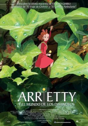 Póster Arrietty y el mundo de los diminutos
