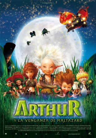 Póster Arthur y la venganza de Maltazard