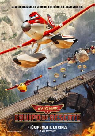 Póster Aviones: Equipo de Rescate