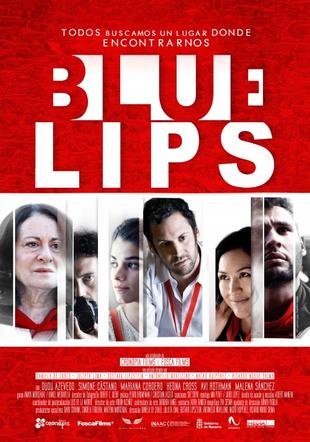Póster Blue Lips