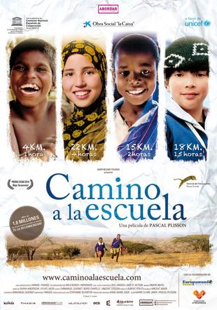 Póster Camino a la escuela