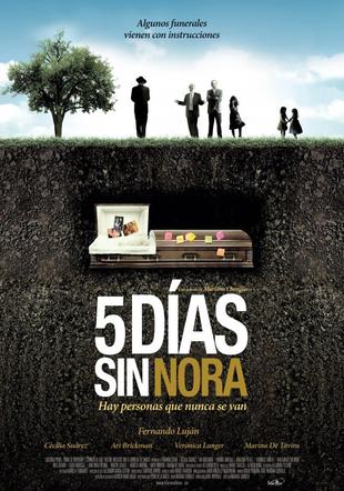 Póster Cinco días sin Nora