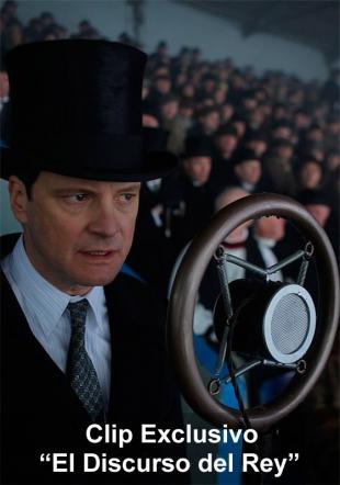 Póster Clips Exclusivos El Discurso del Rey