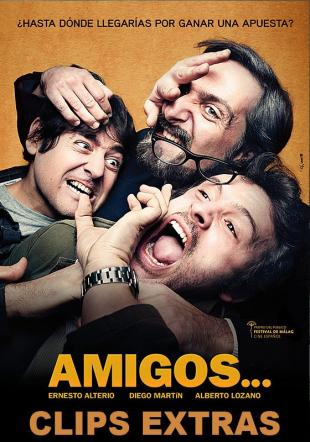 Póster Clips Extras Amigos