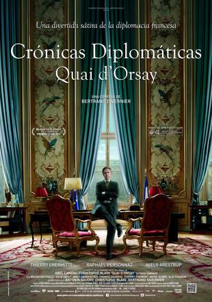 Póster Crónicas Diplomáticas. Quai d'Orsay