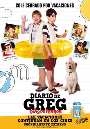 Póster Diario de Greg 3: días de perros