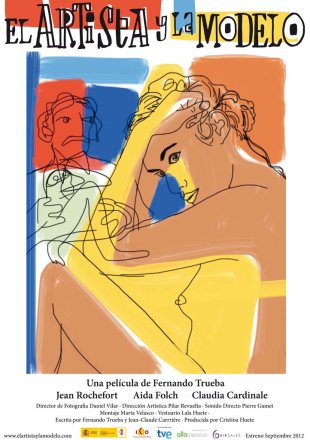 Póster El artista y la modelo