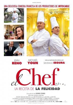 Póster El chef, la receta de la felicidad