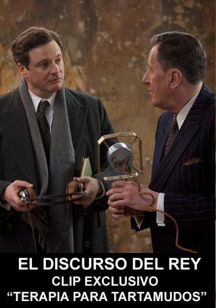 Póster El Discurso del Rey: Clip Terapia