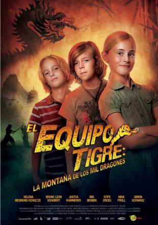 Póster El equipo tigre: la montaña de los mil dragones