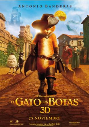 Póster El gato con botas