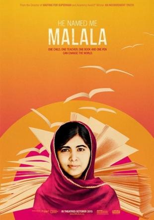 Póster Él me llamó Malala