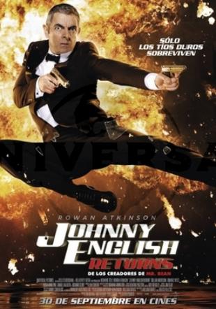 Póster Johnny English Returns