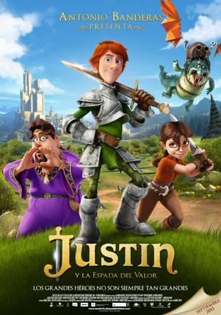 Póster Justin y la espada de valor