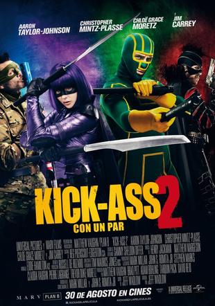 Póster Kick-Ass 2. Con un par