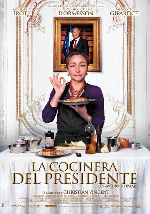 Póster La cocinera del presidente