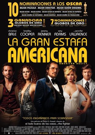 Póster La gran estafa americana