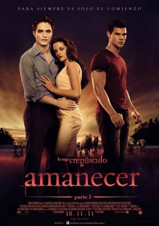 Póster La Saga Crepúsculo. Amanecer (Parte 1)