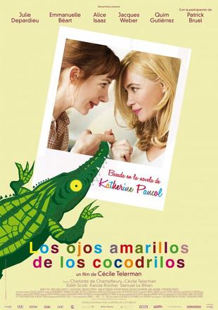 Póster Los ojos amarillos de los cocodrilos