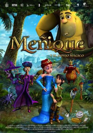 Póster Meñique y el espejo mágico