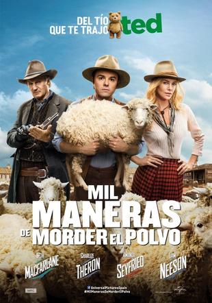 Póster Mil maneras de morder el polvo