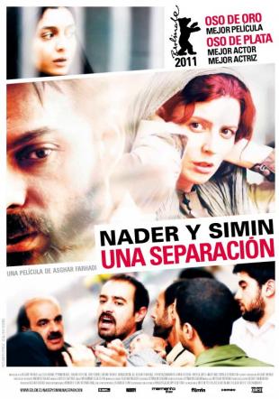 Póster Nader y Simin, una separación