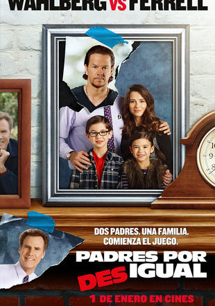 Póster Padres por desigual